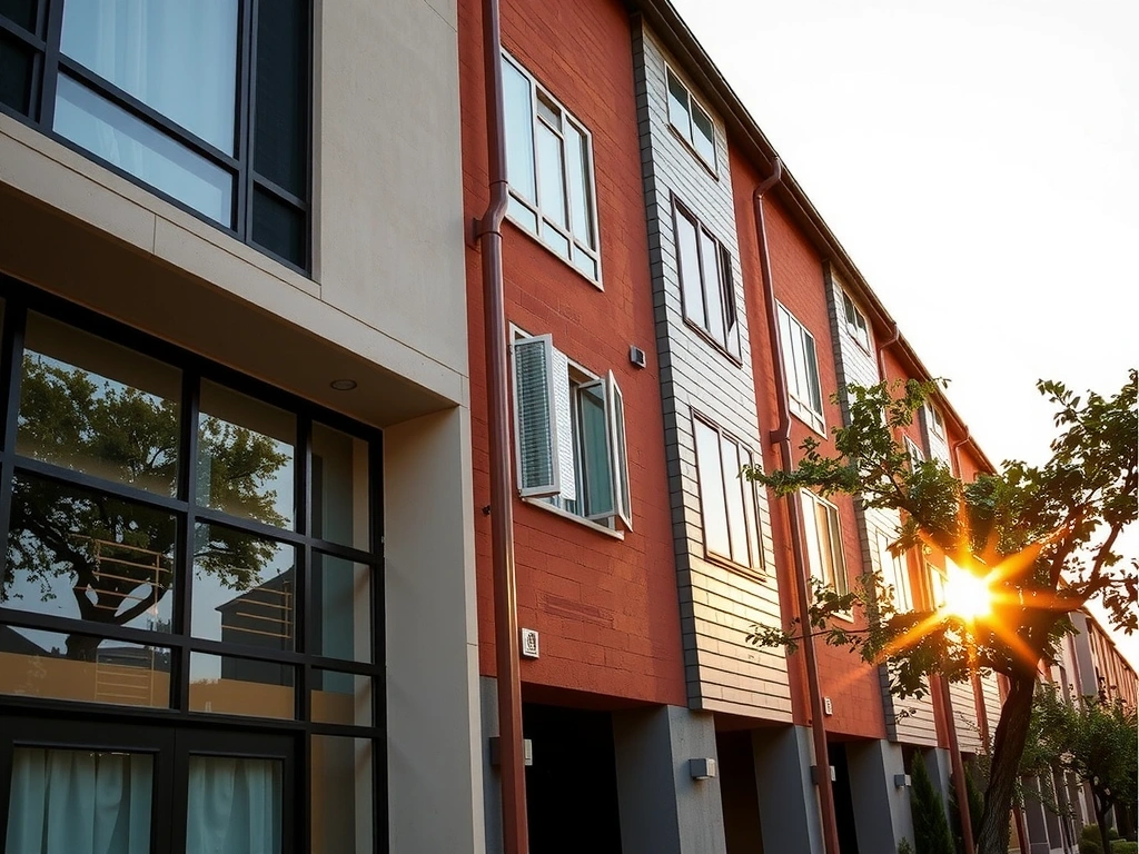 Fachada residencial en Cali