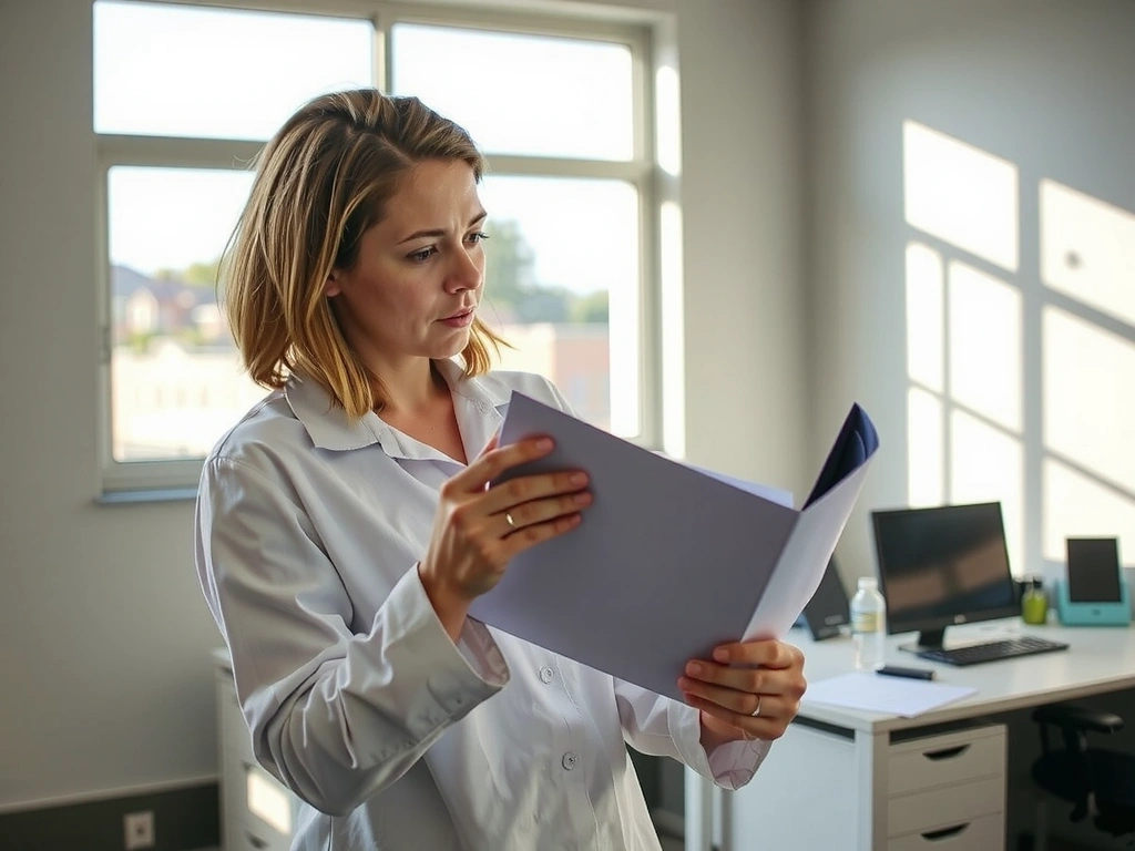 Supervisor revisando checklist en sitio