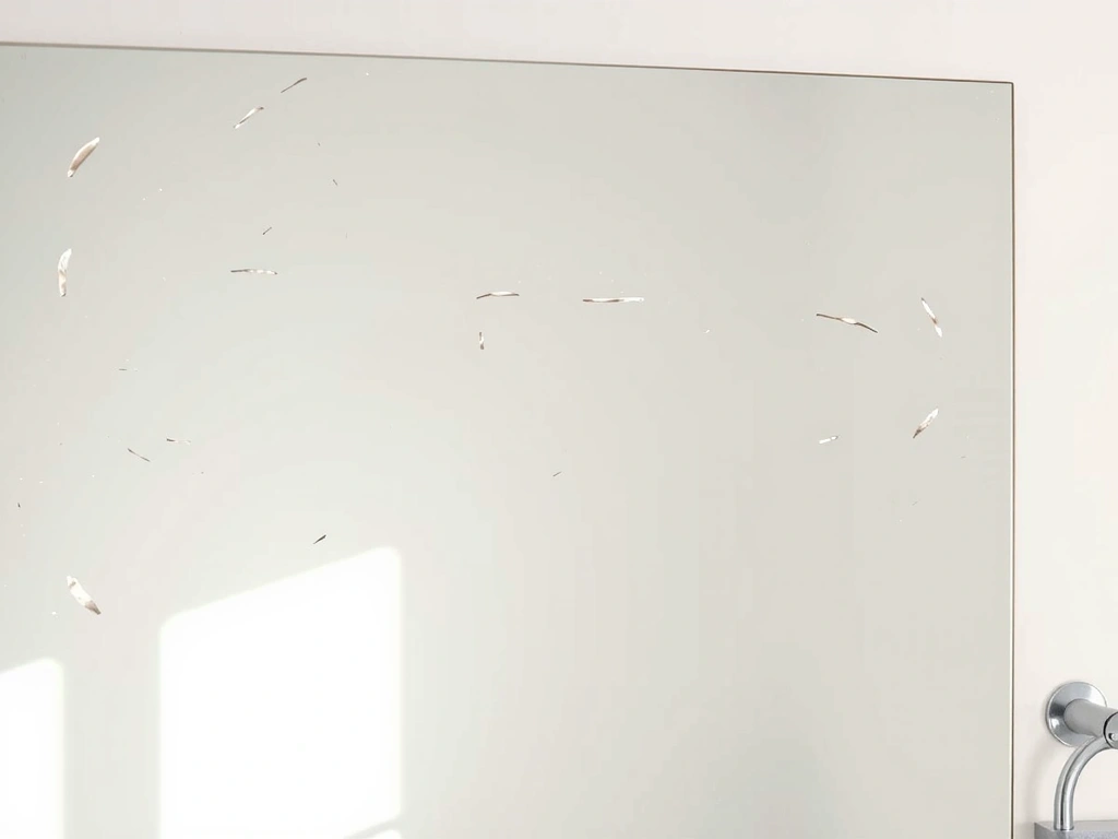 Espejo de baño sin velos ni rayones